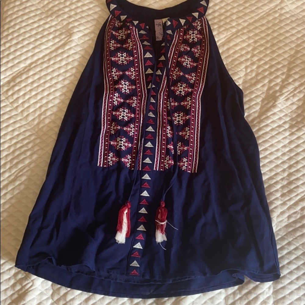 Francesca’s patterned tank top